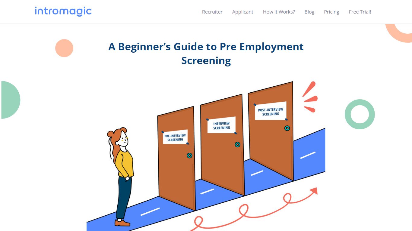 What is Pre Employment Screening and How Does it Work? - IntroMagic